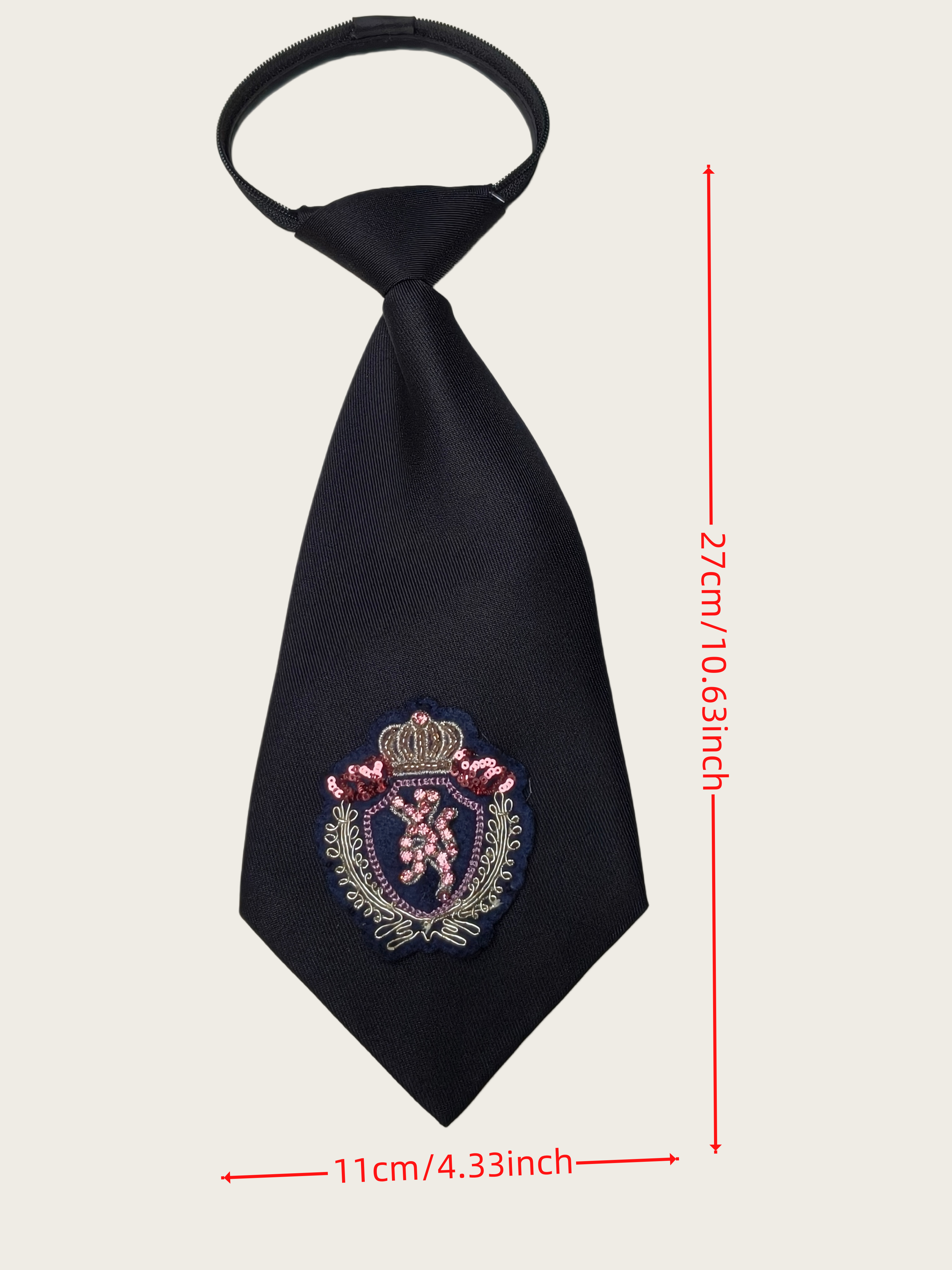 High-End Crown Badge Black Tie - огляд і ціна Women'S Formal Day Wear