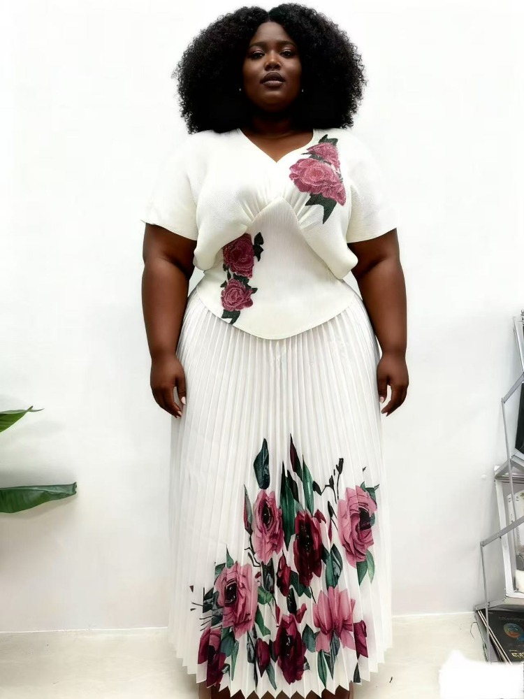 Miyake African V-neck Pleated  - огляд і ціна Pencil Skirt Midi