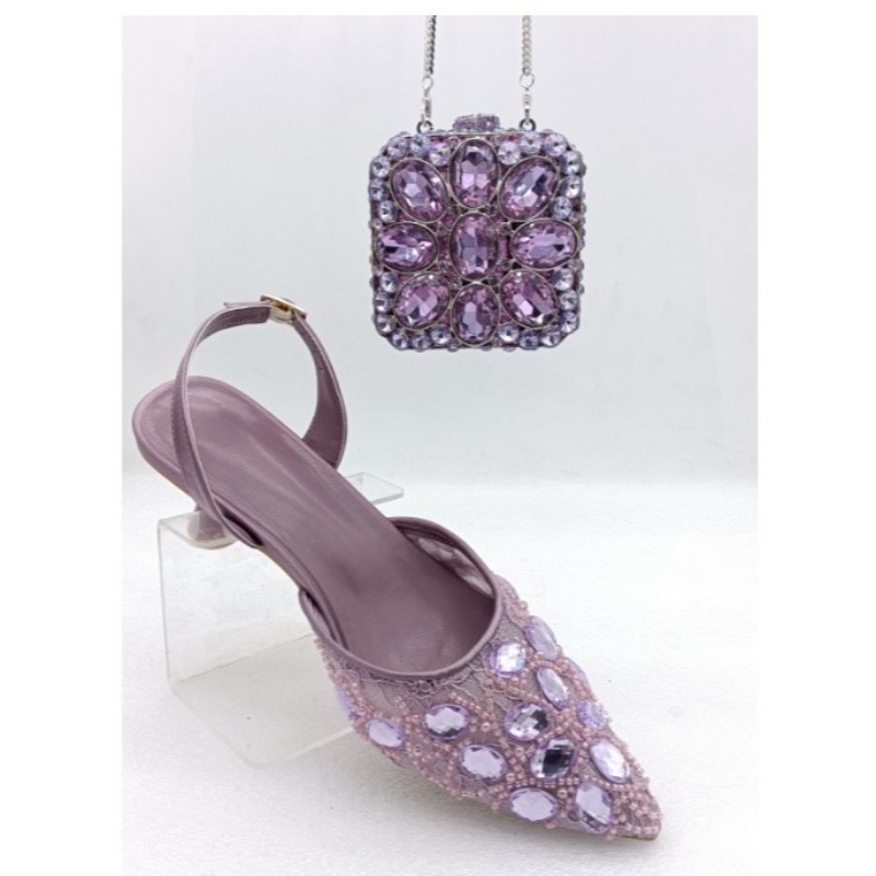 Bright Red Geometric Gem Lace  - огляд і ціна Slingback Heel Formal