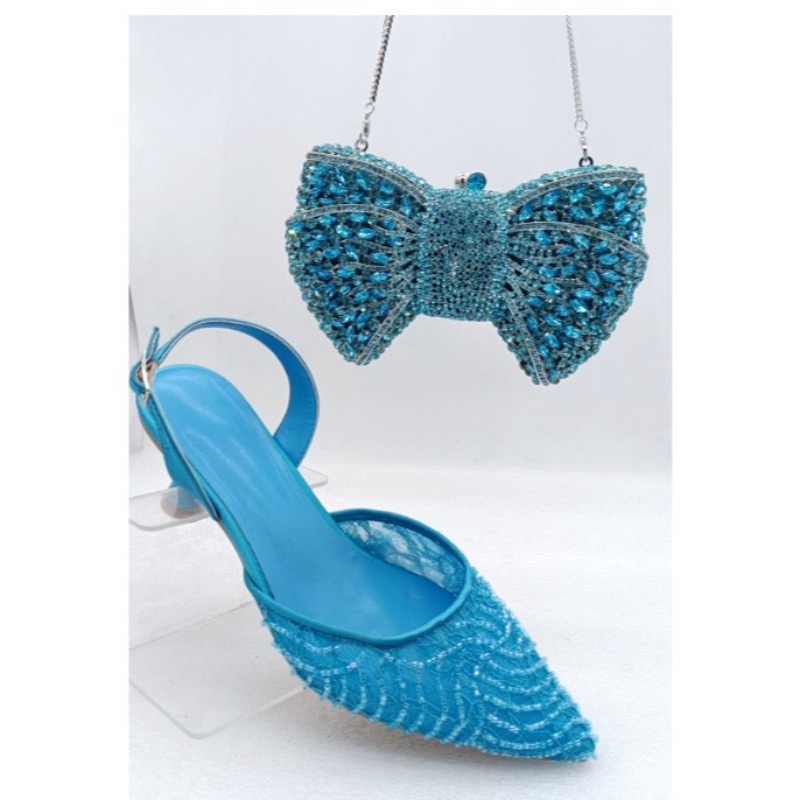 Bright Red Geometric Gem Lace  - огляд і ціна Slingback Heel Formal