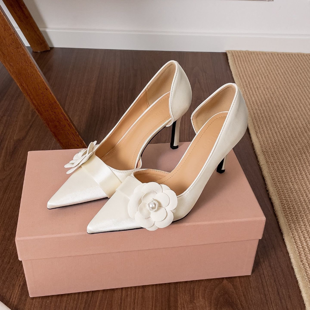 Satin Pointed Stiletto Pumps W - огляд і ціна Formal Women Daily Wear Sandals