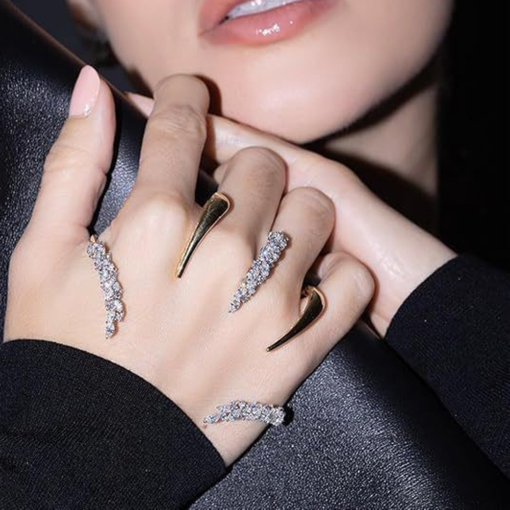 Edgy Wheat-Shape Crystal Open  - огляд і ціна Edgy Formal Wear Women