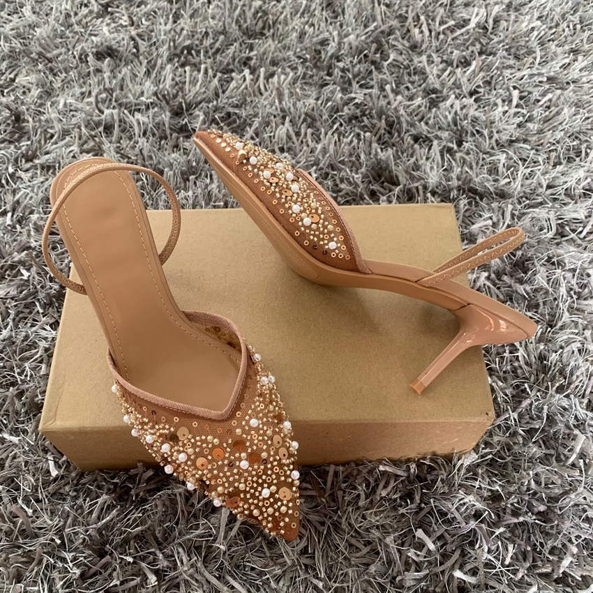 Fashion High Heeled Formal Par - огляд і ціна Slingback Heel Formal