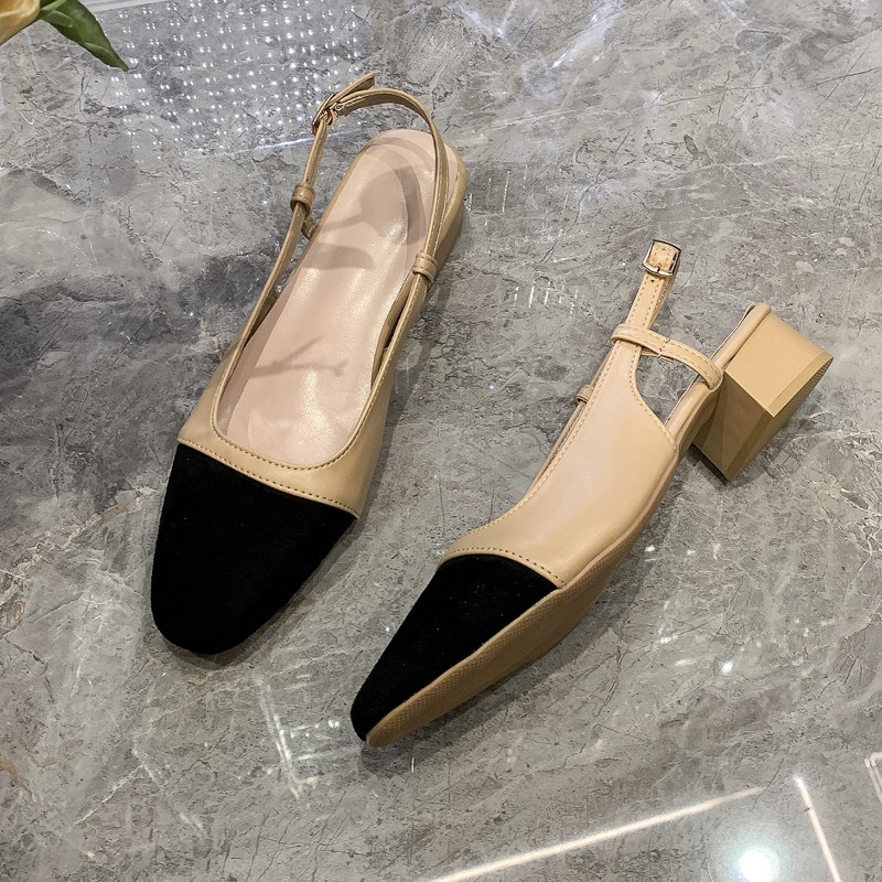 Patchwork Leather Slingbacks W - огляд і ціна Slingback Heel Formal