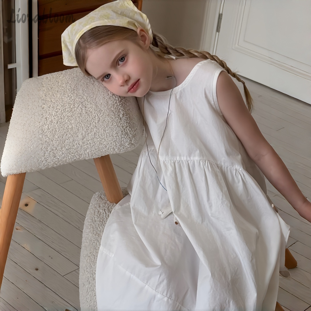 Girls' White Dress Simple Maxi - огляд і ціна Women Formal Wear For Party
