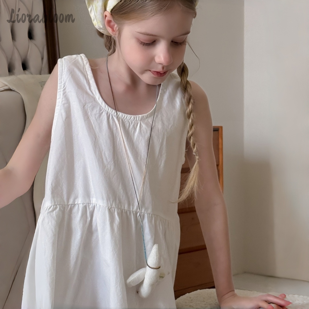Girls' White Dress Simple Maxi - огляд і ціна Women Formal Wear For Party
