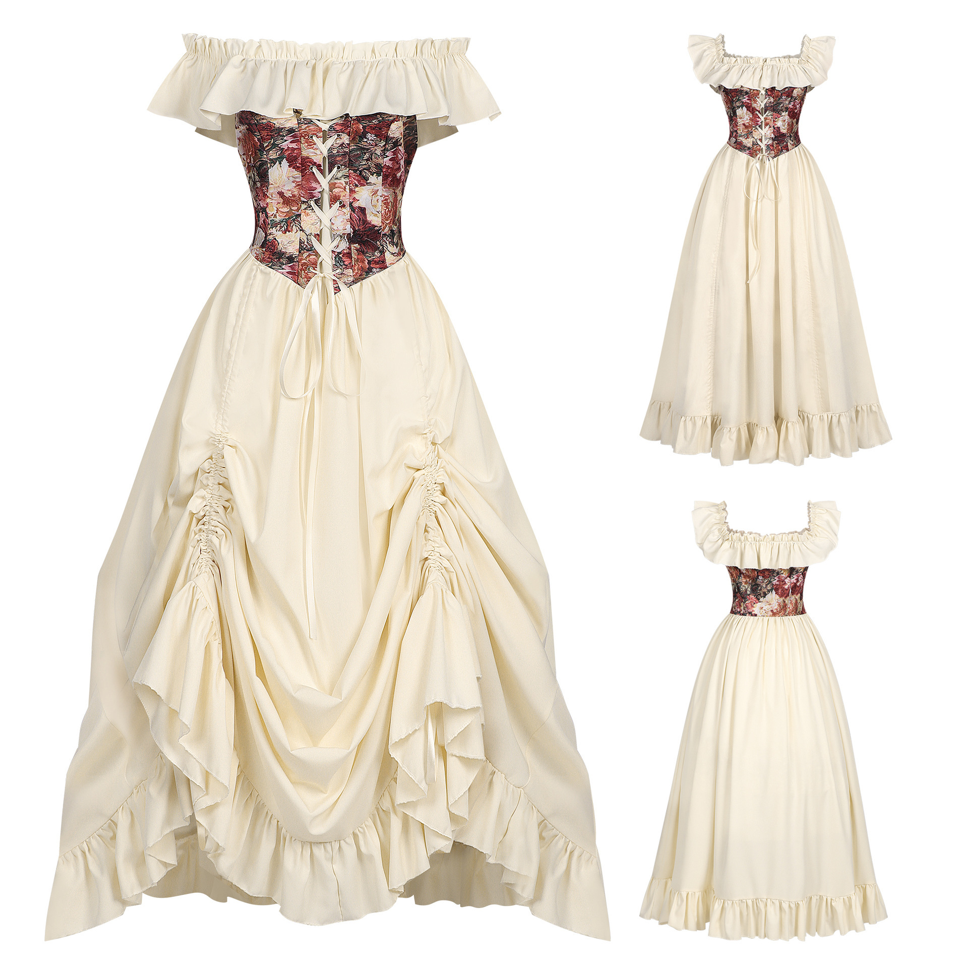 Medieval Renaissance Corset Dr - огляд і ціна Victorian Women'S Formal Wear