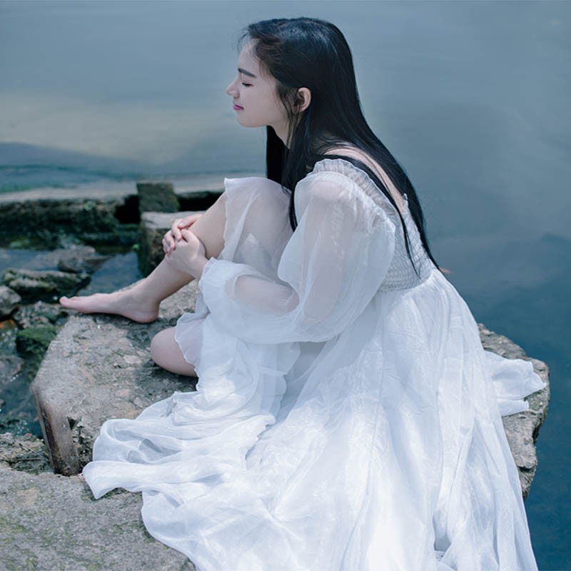 Victorian Dress Women White Fa - огляд і ціна Victorian Women'S Formal Wear