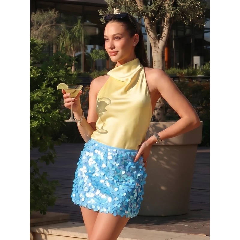 Women Fashion Glitter Sequin C - огляд і ціна Women'S Formal Day Wear