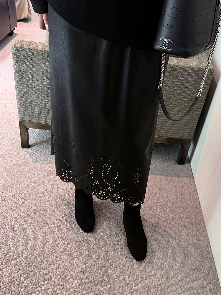 Elegant High Waist Hollow out  - огляд і ціна Pencil Skirt Midi